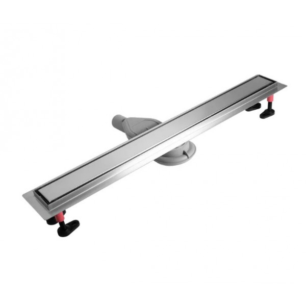 Трап для душа REA NEOX 60 SUPERFLOW BRUSHED STEEL 2в1 сталь