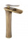 Смеситель для раковины (умывальника) REA LAGUNA ANTIQUE BRUSHED GOLD высокий