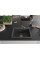 Гранітна кухонна мийка MEXEN OSCAR BLACK GRANITE + сифон GOLD