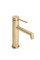 Смеситель для раковины (умывальника) REA FOSS BRUSHED GOLD золотой матовый низкий