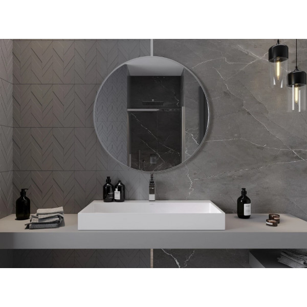 Дзеркало MEXEN LOFT 90 CHROME кругле