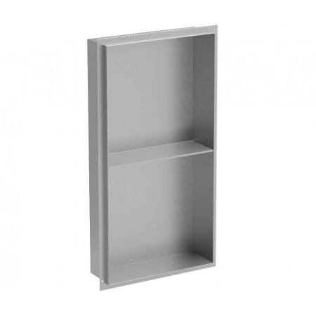Вбудована полиця MEXEN X-Wall-NR 60x30 INOX без обідка