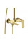 Душевой гарнитур REA MARCO BRUSHED GOLD с изливом