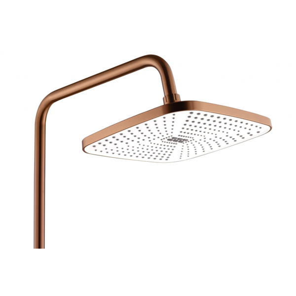 Душевой гарнитур REA STORM BRUSHED COPPER с изливом