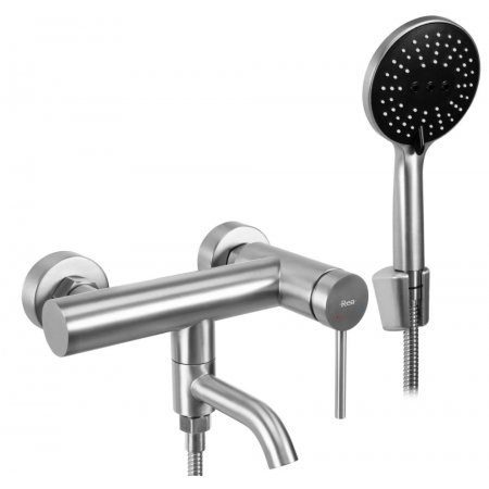 Смеситель для ванны и душа REA CLIF NICKEL BRUSHED с изливом