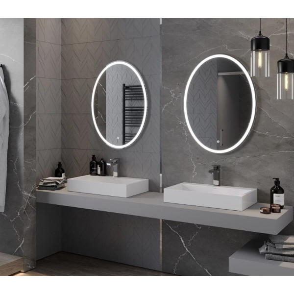 Дзеркало MEXEN ELZ 60x80 LED овальне