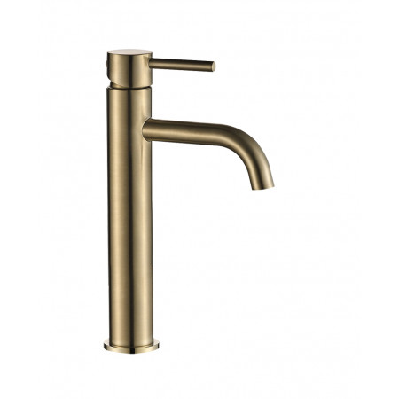 Смеситель для раковины VBI MILANO BRUSHED GOLD высокий