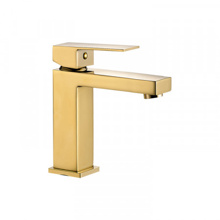 Смеситель для раковины VBI LORENO GOLD низкий