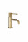 Смеситель для раковины VBI MILANO UNO BRUSHED GOLD низкий