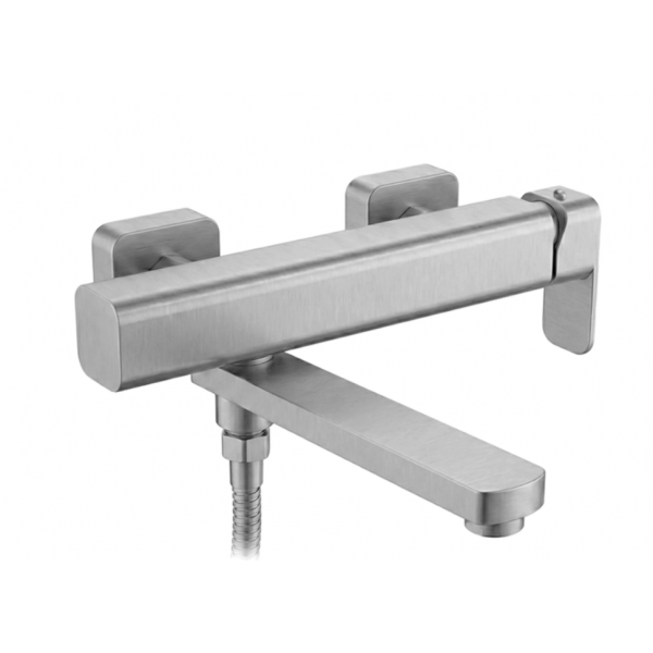 Смеситель для ванны REA ARLO NICKEL BRUSHED с изливом