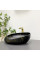 Умывальник (раковина) VBI VALIANO MARBLE BLACK MATT накладной