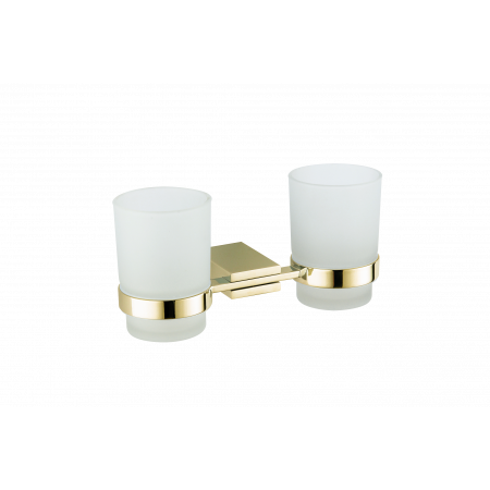 Стакан для зубных щеток VBI NEPTUNE GOLD двойной