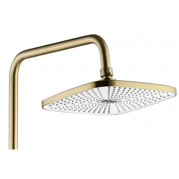 Душевой гарнитур REA STORM 2.0 BRUSHED GOLD с изливом