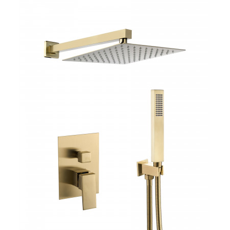 Душевая система VBI LORENO BRUSHED GOLD скрытого монтажа