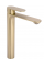 Смеситель для раковины (умывальника) REA DROP BRUSHED GOLD высокий