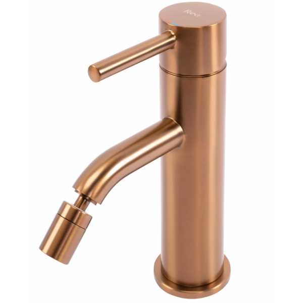 Смеситель для биде REA LUNGO BRUSHED COPPER