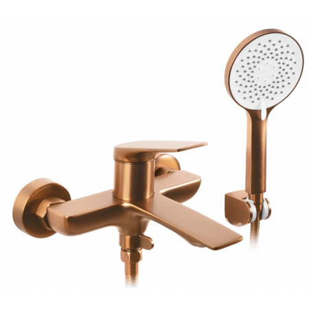 Смеситель для ванны и душа REA AVALON BRUSHED COPPER с изливом