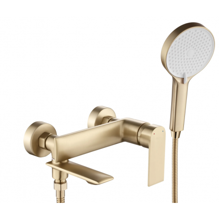Смеситель для ванны REA VENETA BRUSHED GOLD с изливом
