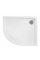 Душевой поддон REA LOOK 80x100 R WHITE