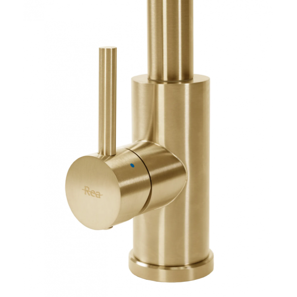 Смеситель для кухни REA TROY BRUSHED GOLD матовое золото