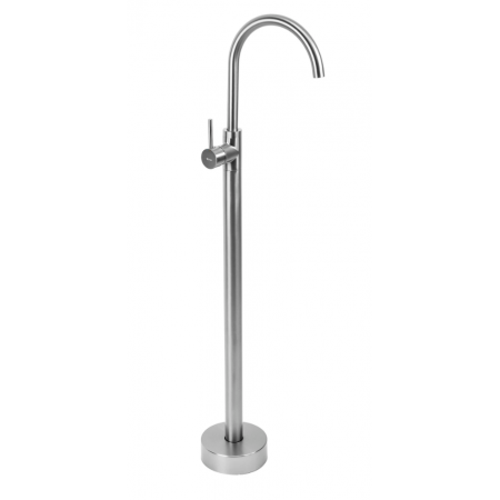 Смеситель для раковины REA LUNGO NICKEL BRUSHED напольный