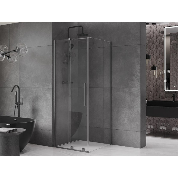 Душова кабіна MEXEN VELAR 100х100 GRAPHITE