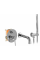 Смеситель для ванны и душа REA LUNGO CHROME + BOX скрытого монтажа
