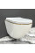 Подвесной унитаз VBI VULCANO WHITE GOLD EDGE