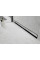 Трап для душу MEXEN FLAT 110 WALL BLACK 2в1 настінний чорний