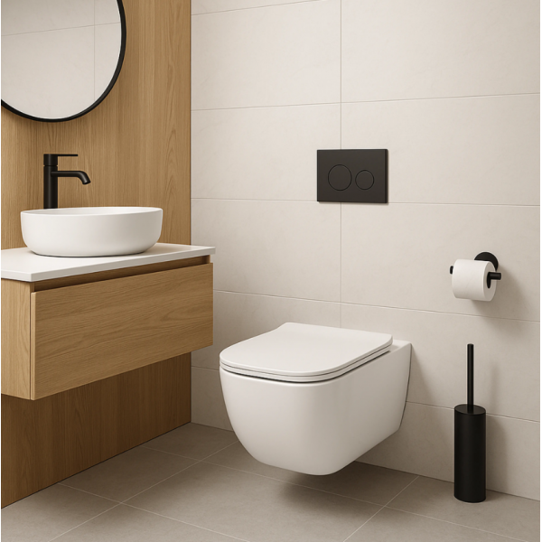 Подвесной унитаз REA DEXTER TORNADO WHITE