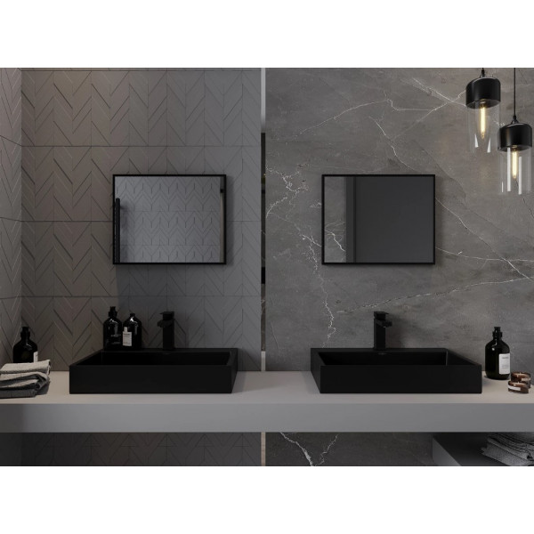Дзеркало MEXEN LOFT 50x40 BLACK прямокутне