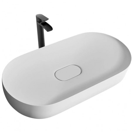 Умывальник (раковина) REA IRIS 71 WHITE MATT накладной