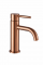 Смеситель для раковины VBI MILANO BRUSHED COPPER низкий