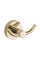 Крючок для полотенец VBI VENUS BRUSHED GOLD двойной