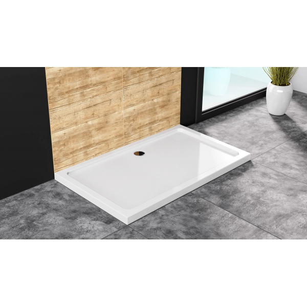 Душовий піддон REA SAVOY 80x100 WHITE