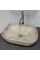 Умывальник (раковина) VBI RAVENNA BEIGE STONE GLOSSY накладной