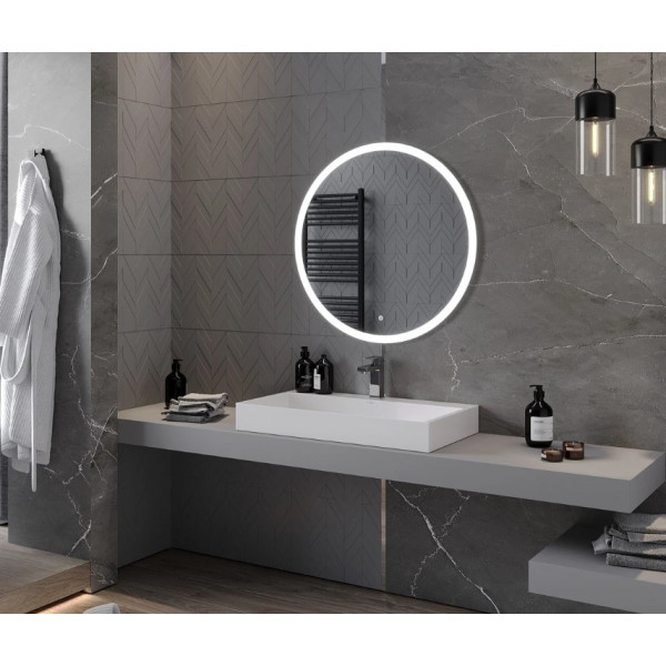 Дзеркало MEXEN ORO 80 LED кругле