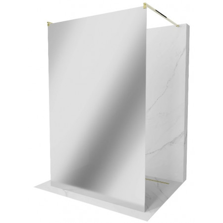 Душова стінка MEXEN KIOTO 100 MIRROR GOLD