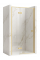 Душевая дверь REA ATLAS 90 L BRUSHED GOLD