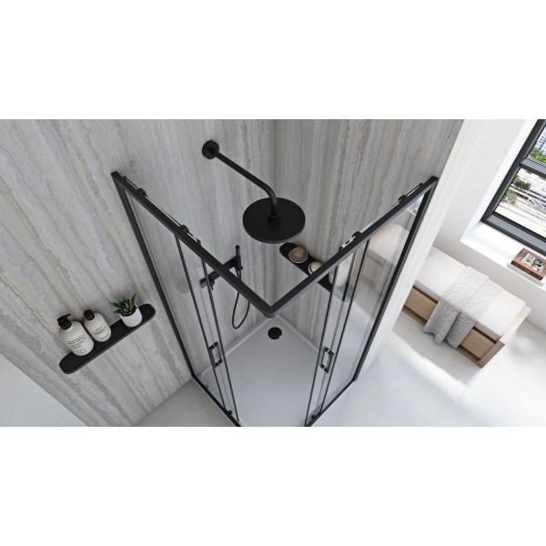 Душевая кабина REA CITY 90х90 BLACK