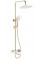 Душевой гарнитур REA MELIA GOLD WHITE с изливом