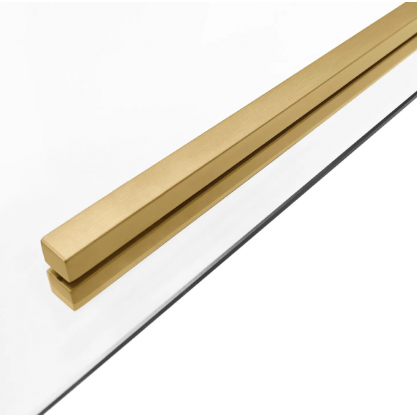 Душевая кабина REA SOLAR 100х80 BRUSHED GOLD
