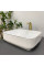 Умывальник (раковина) VBI PALERMO WHITE ROSE GOLD EDGE накладной