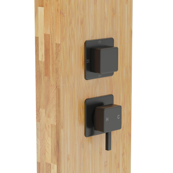 Душова панель CORSAN BASTI BAMBOO BLACK