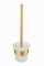 Ёршик для унитаза VBI TERRA BRUSHED GOLD