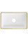 Умивальник (раковина) MEXEN NADIA 36 WHITE GOLD EDGE накладний