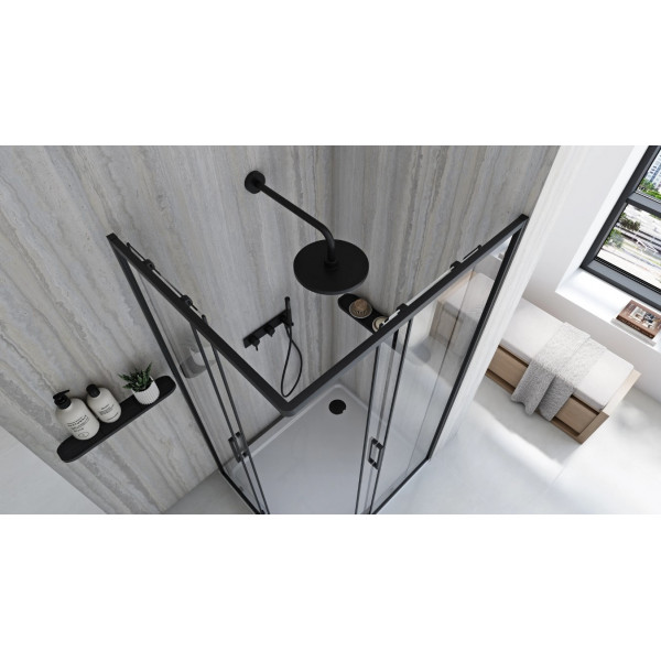 Душевая кабина REA CITY 80х100 BLACK