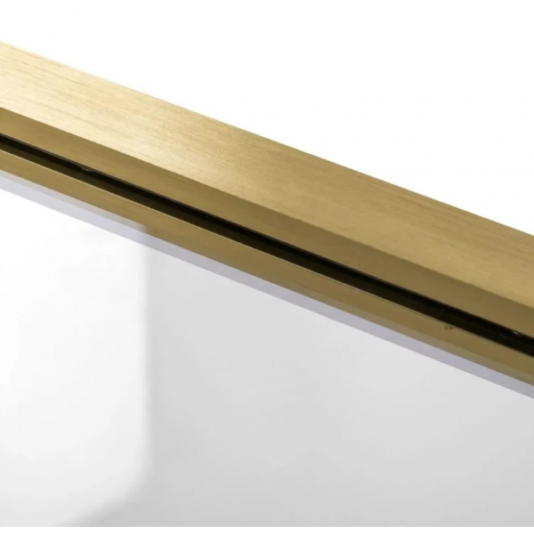 Душевая кабина REA DIAMOND 100х100 BRUSHED GOLD