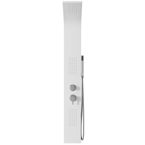 Душова панель CORSAN ALTO WHITE LED