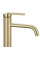 Смеситель для раковины (умывальника) REA ARGON BRUSHED GOLD высокий